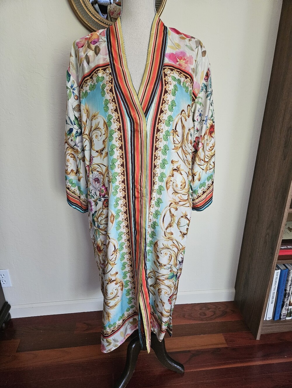 Johnny Was Silk Reversible Silk Kimono
